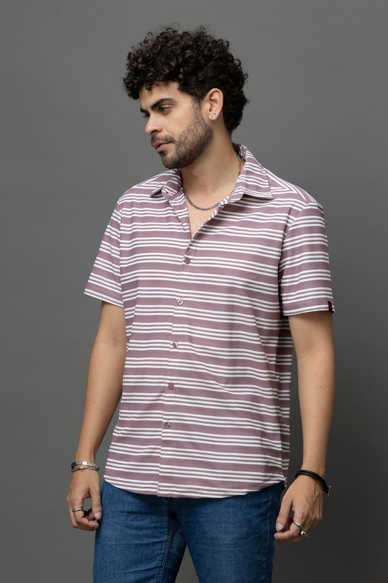 Go Devil Striped Shirt for Men - Image 2